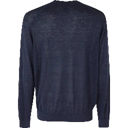 KNITWEAR CREW NECK IN FLAX