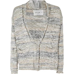 CARDIGAN ML OVER MOULINE