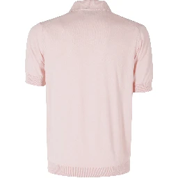 POLO COLLO SKIPPER COTONE CREPE