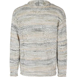 CARDIGAN ML OVER MOULINE