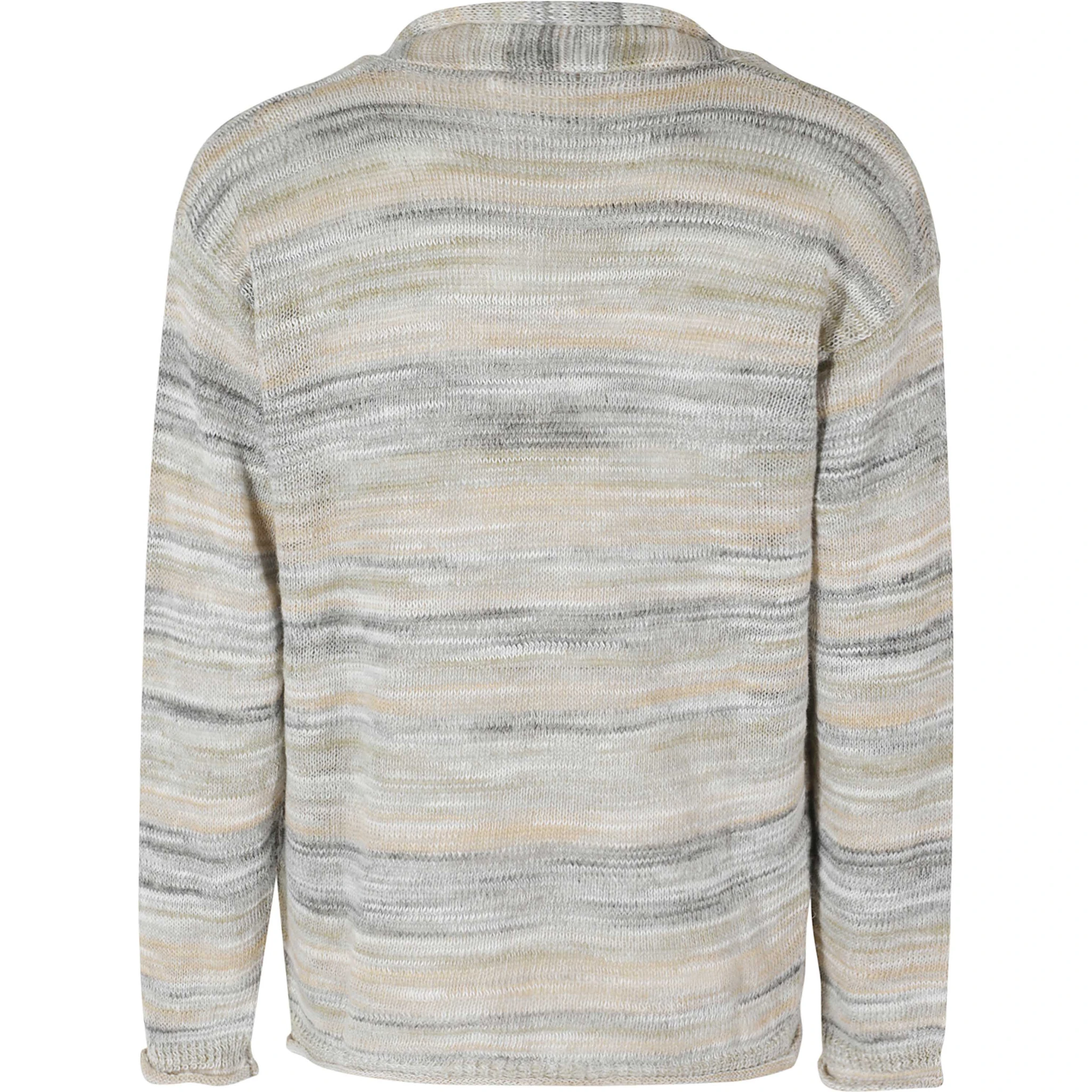 CARDIGAN ML OVER MOULINE