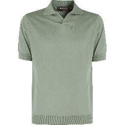 POLO COLLO SKIPPER COTONE CREPE