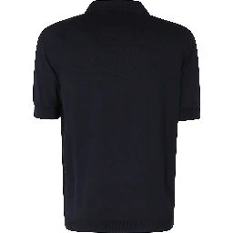 POLO COLLO SKIPPER COTONE CREPE