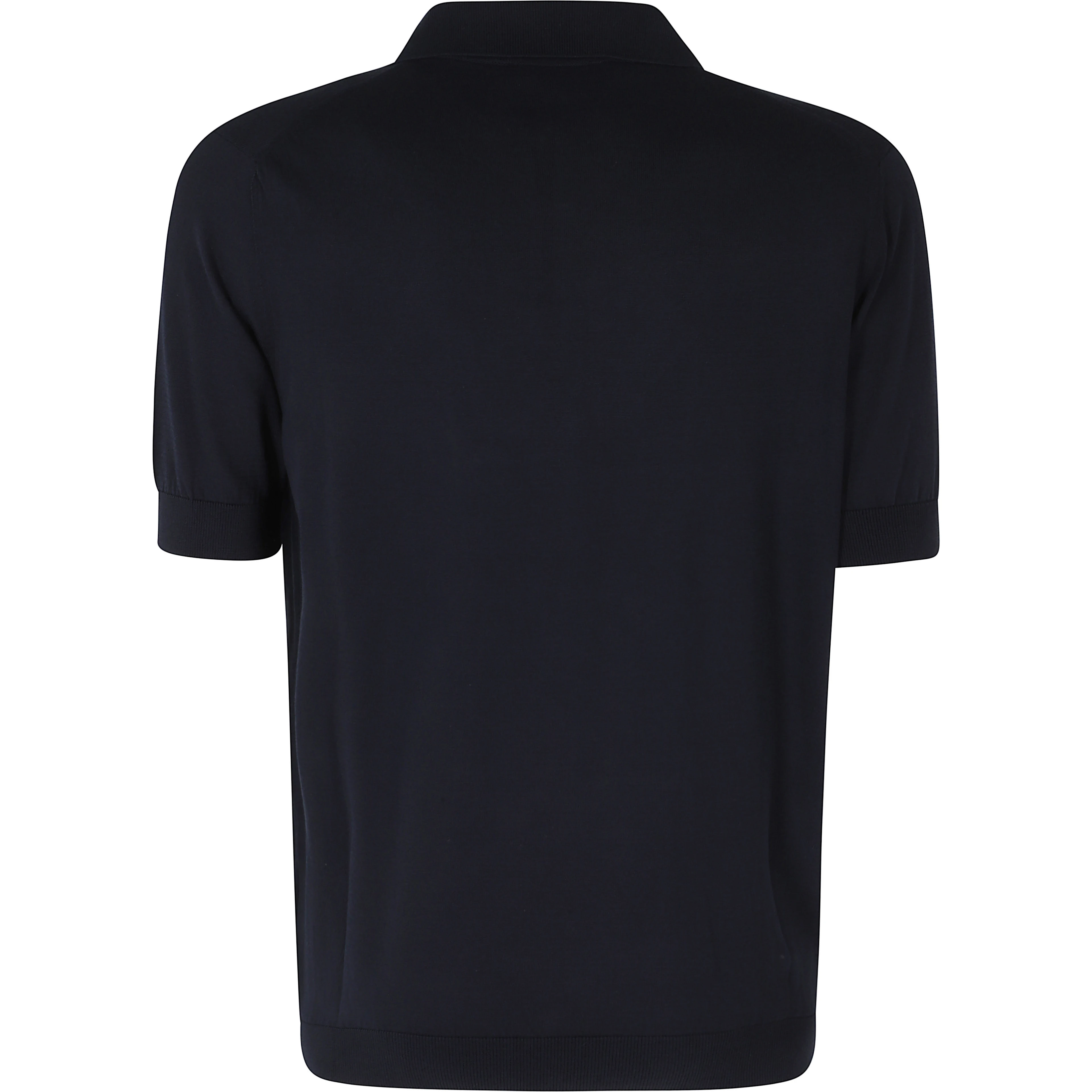 POLO COLLO SKIPPER COTONE CREPE