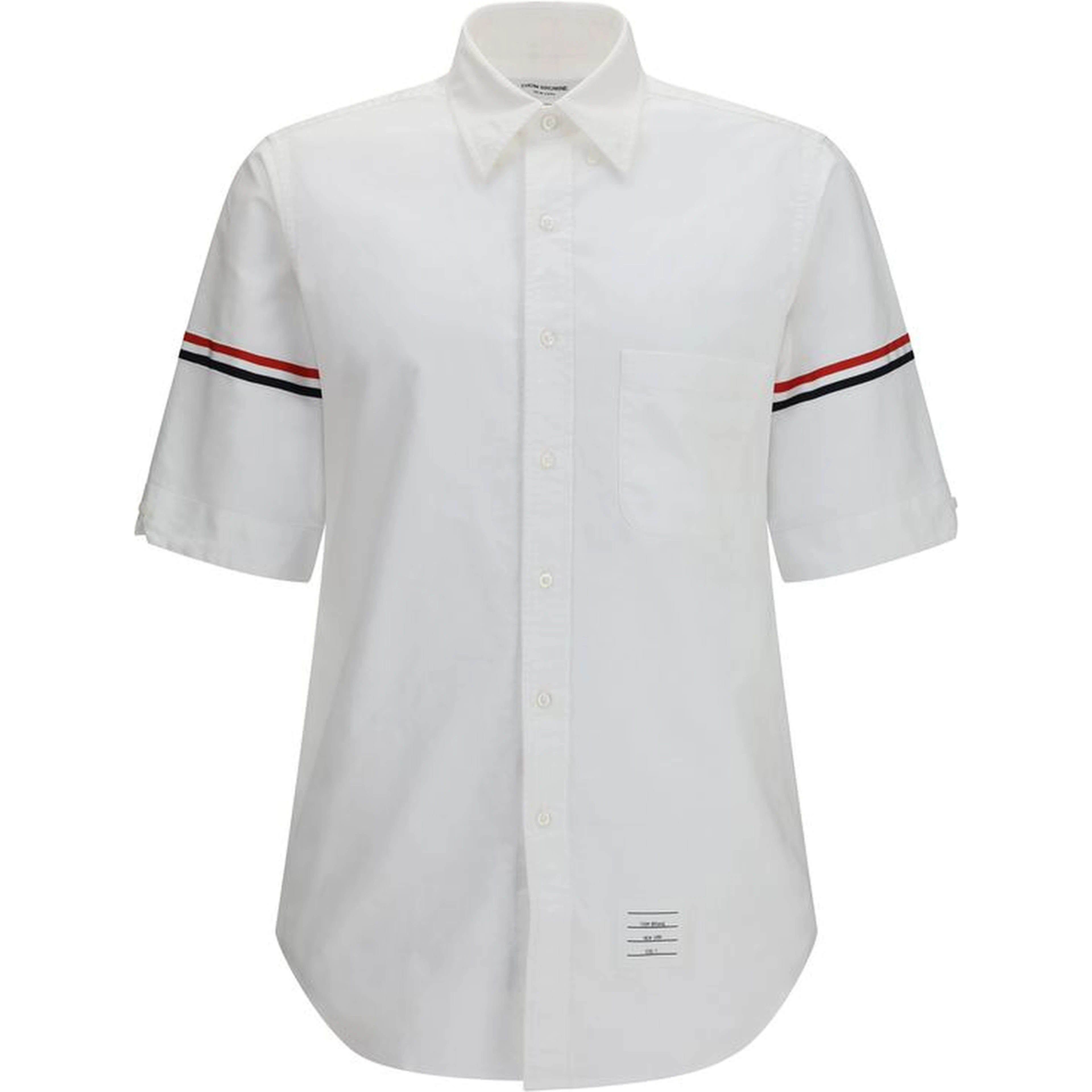 White Cotton Shortsleeve Shirt