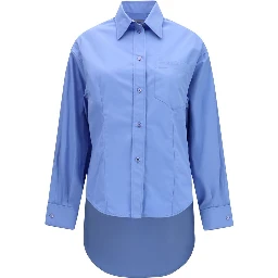 Blue Cotton Shirt