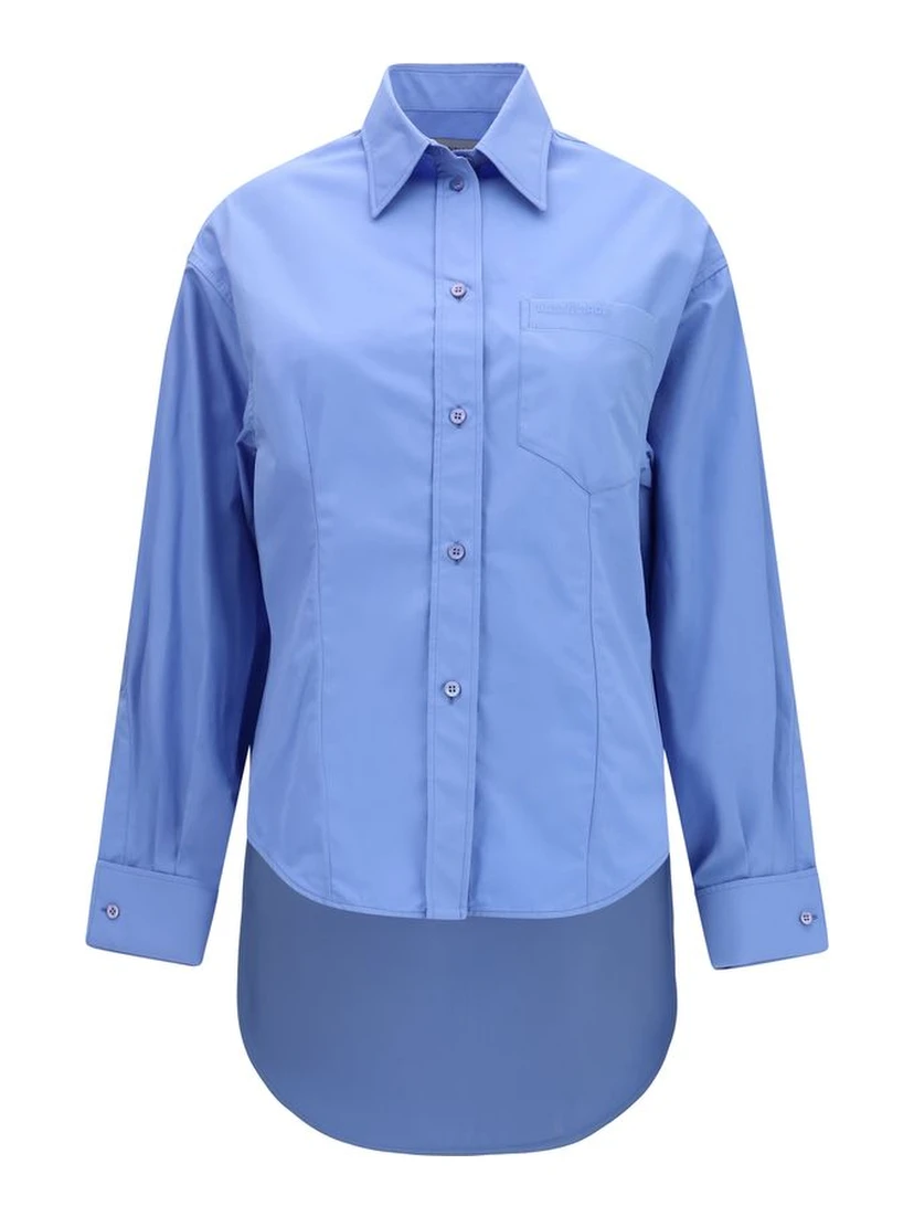 Blue Cotton Shirt