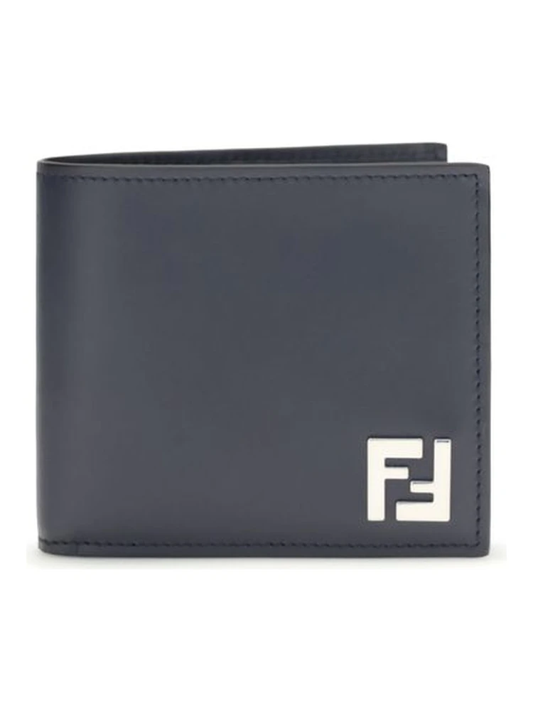Blue Calf Leather Bos Taurus Wallet