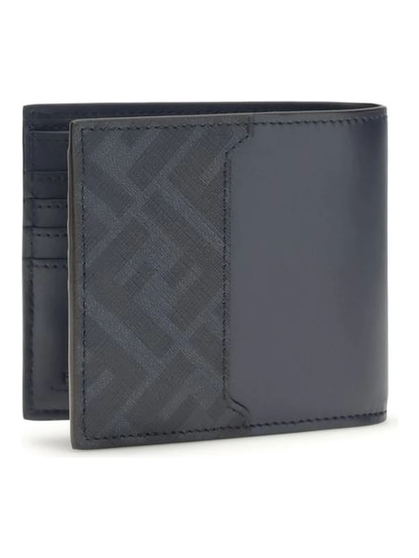 Blue Calf Leather Bos Taurus Wallet