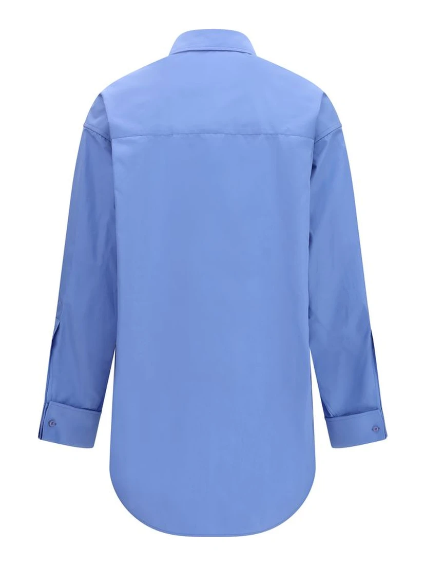Blue Cotton Shirt