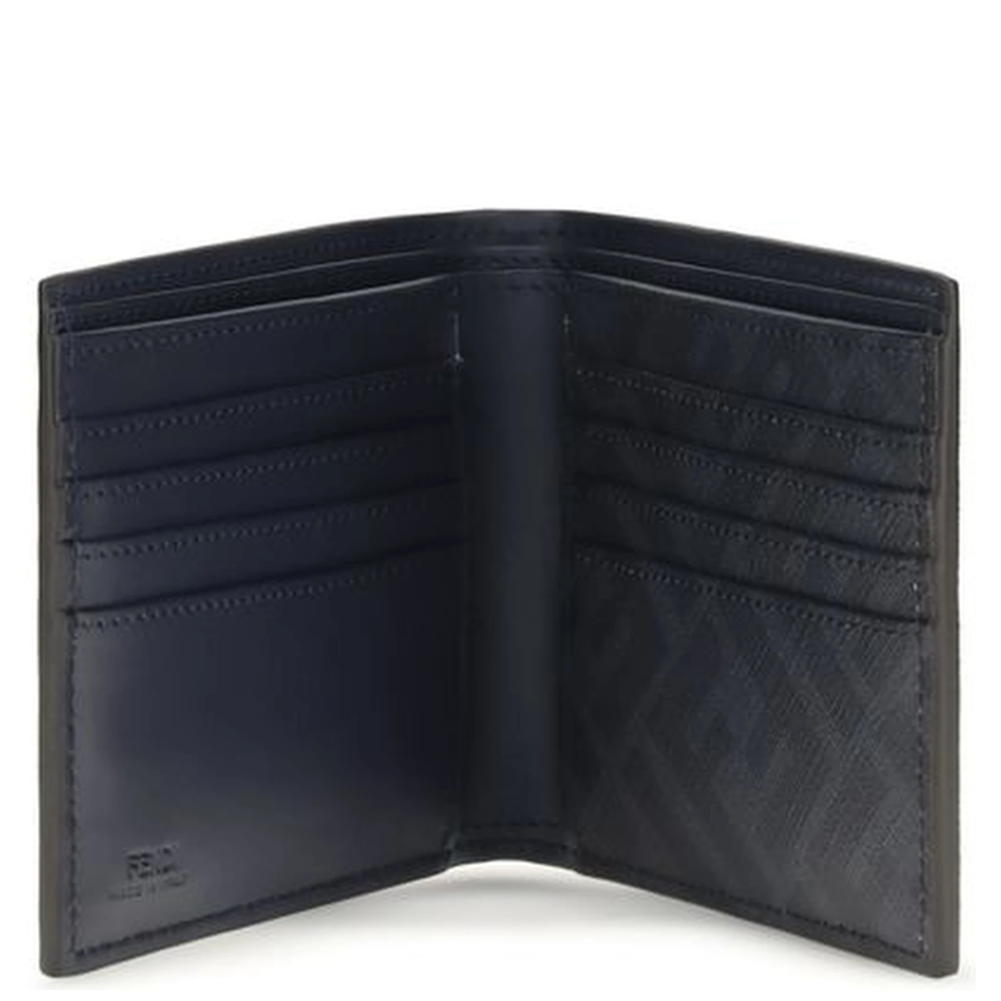 Blue Calf Leather Bos Taurus Wallet