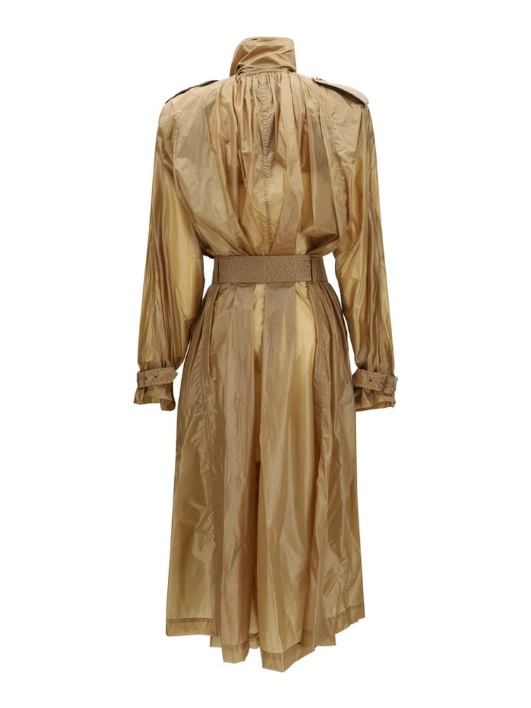 Beige Polyamide Trench Coat alternative