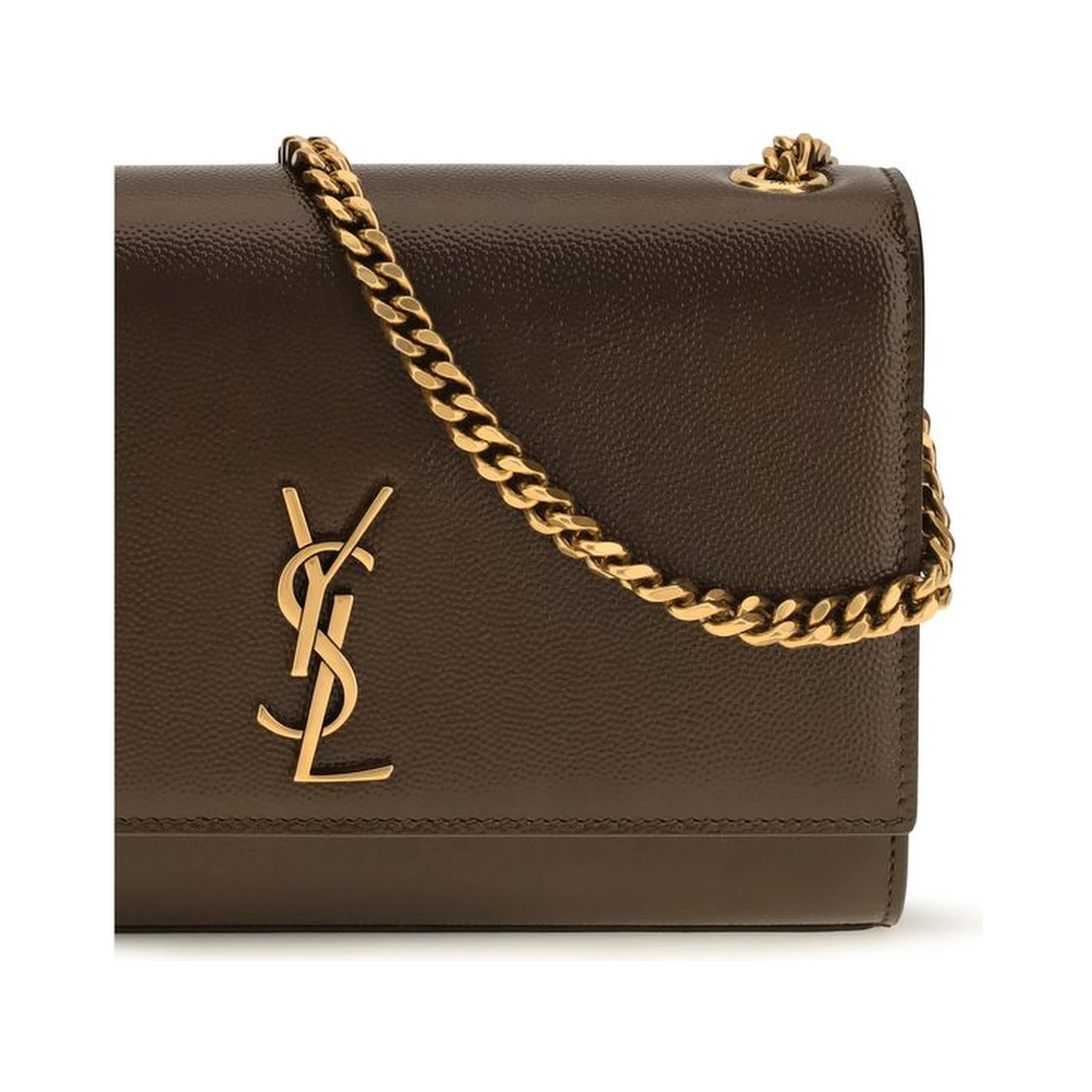 Brown Calf Leather Bos Taurus Shoulder Bag