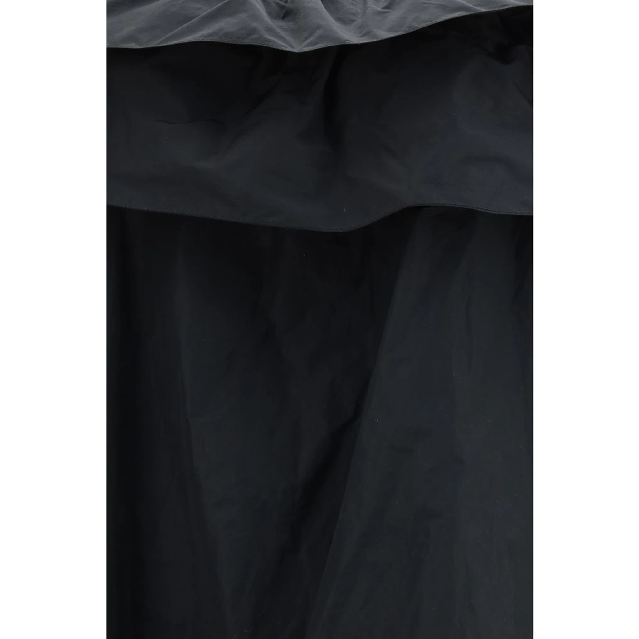 Black Polyester Casual Dress