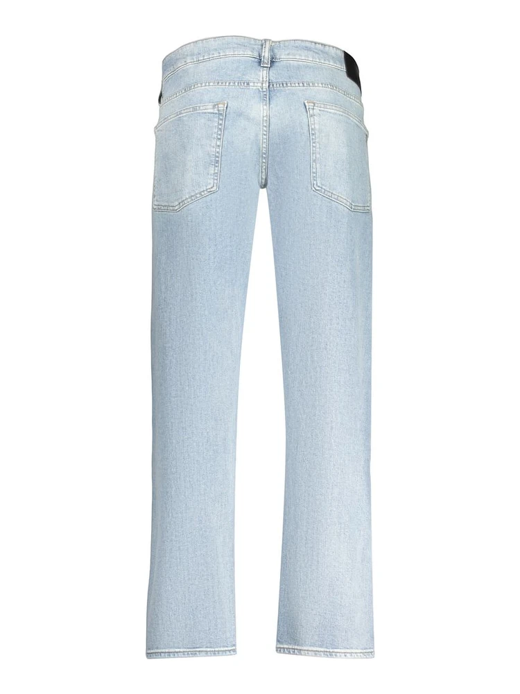 Azzurro Cotone Uomo Jeans alternative