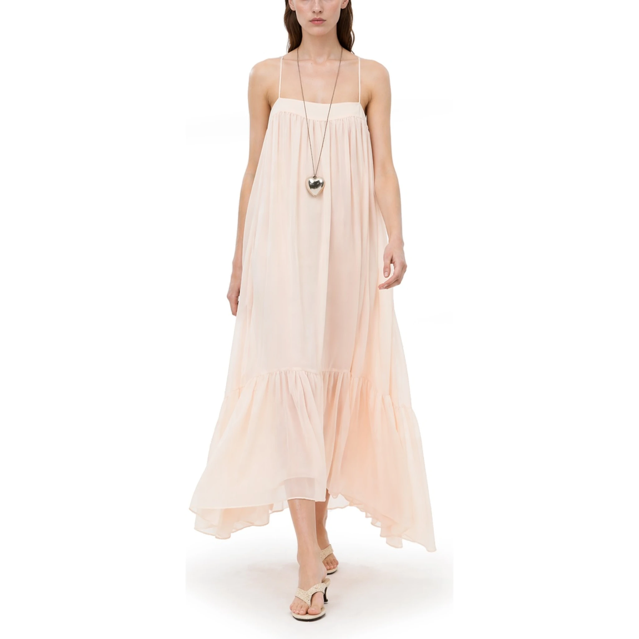 ABITO MIDI IN CHIFFON