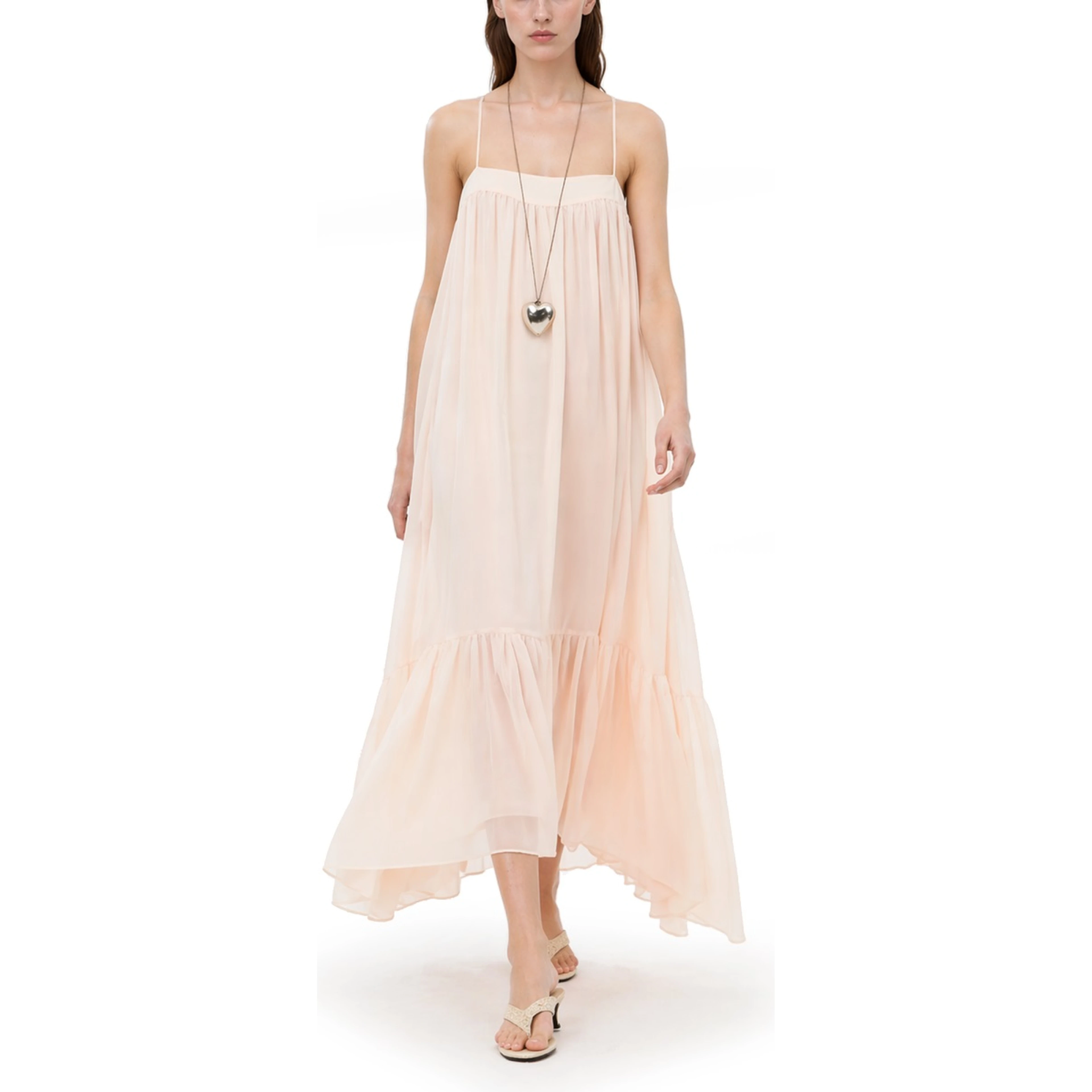 ABITO MIDI IN CHIFFON