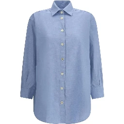 Blue Cotton Shirt