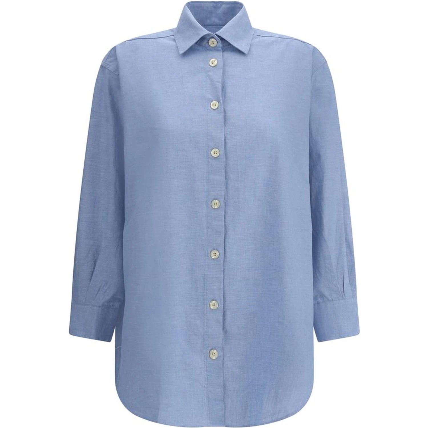 Blue Cotton Shirt