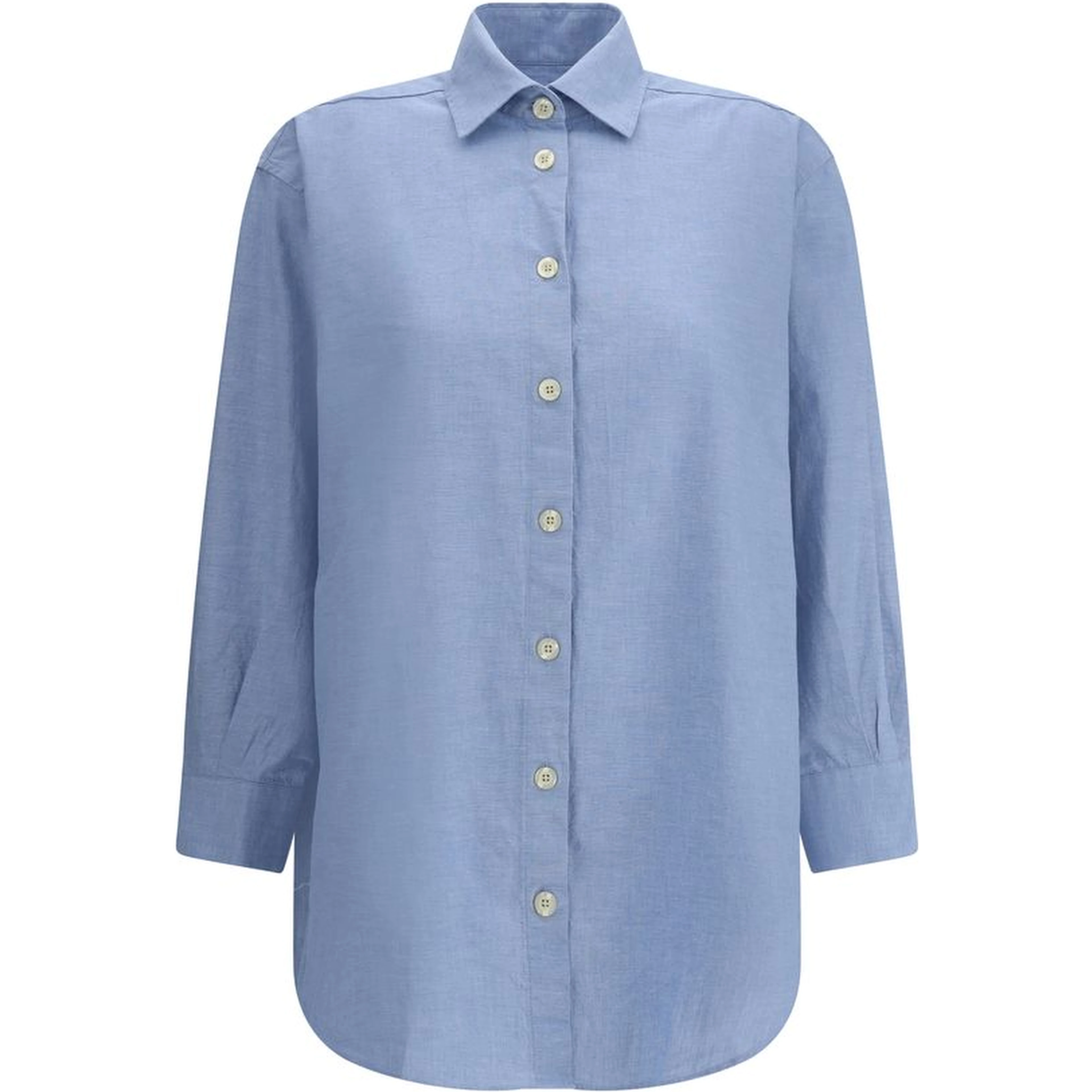 Blue Cotton Shirt