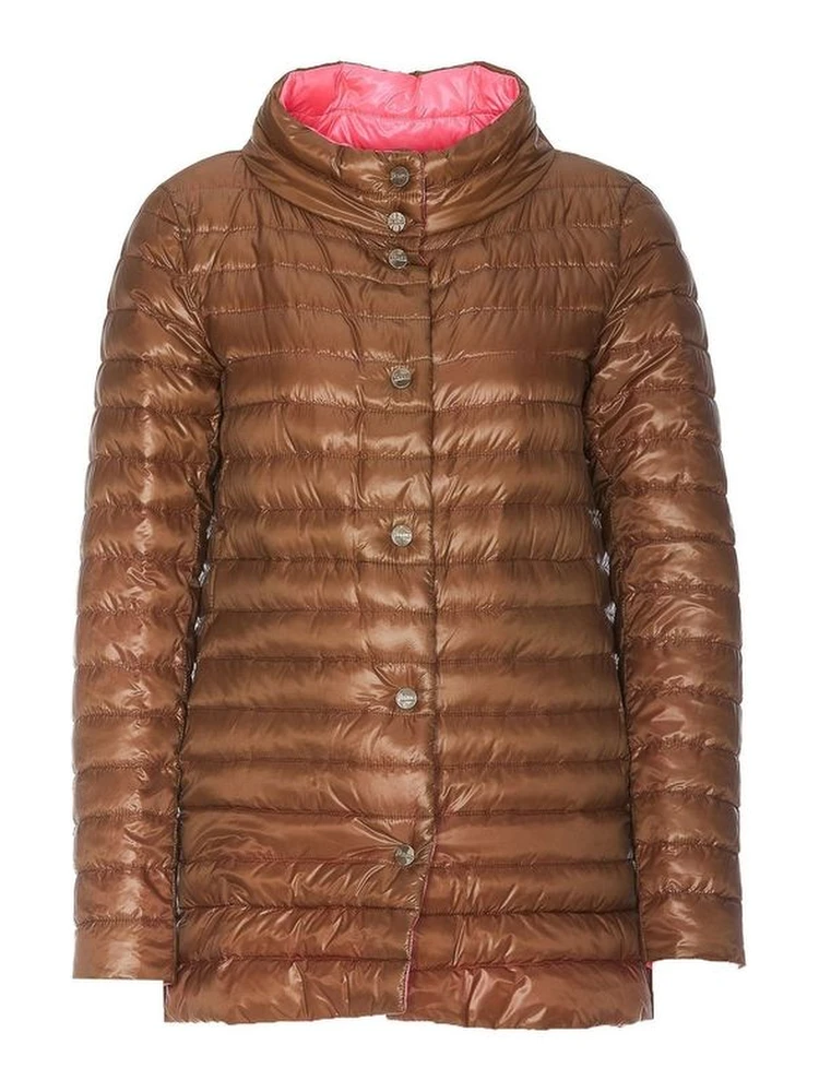 Brown Polyamide Coat