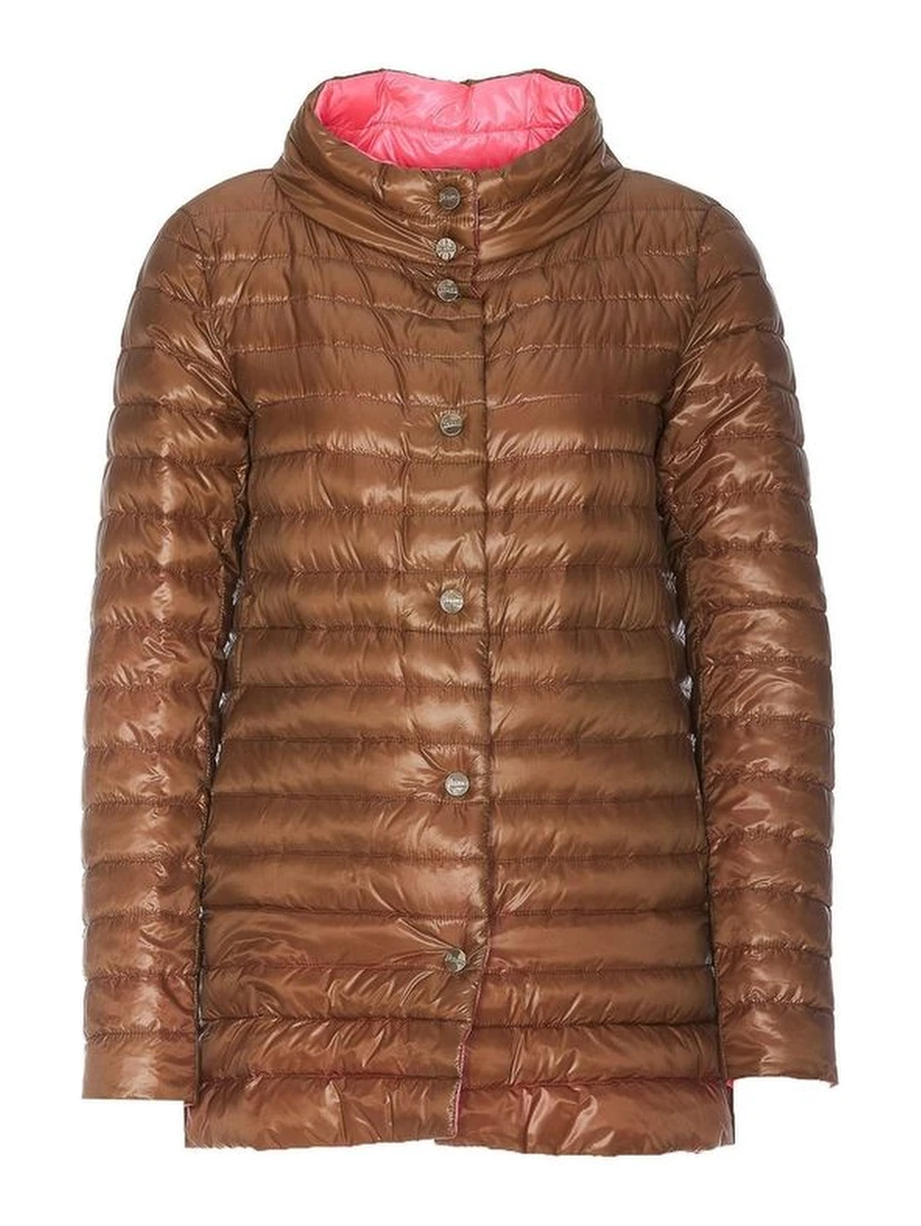 Brown Polyamide Coat