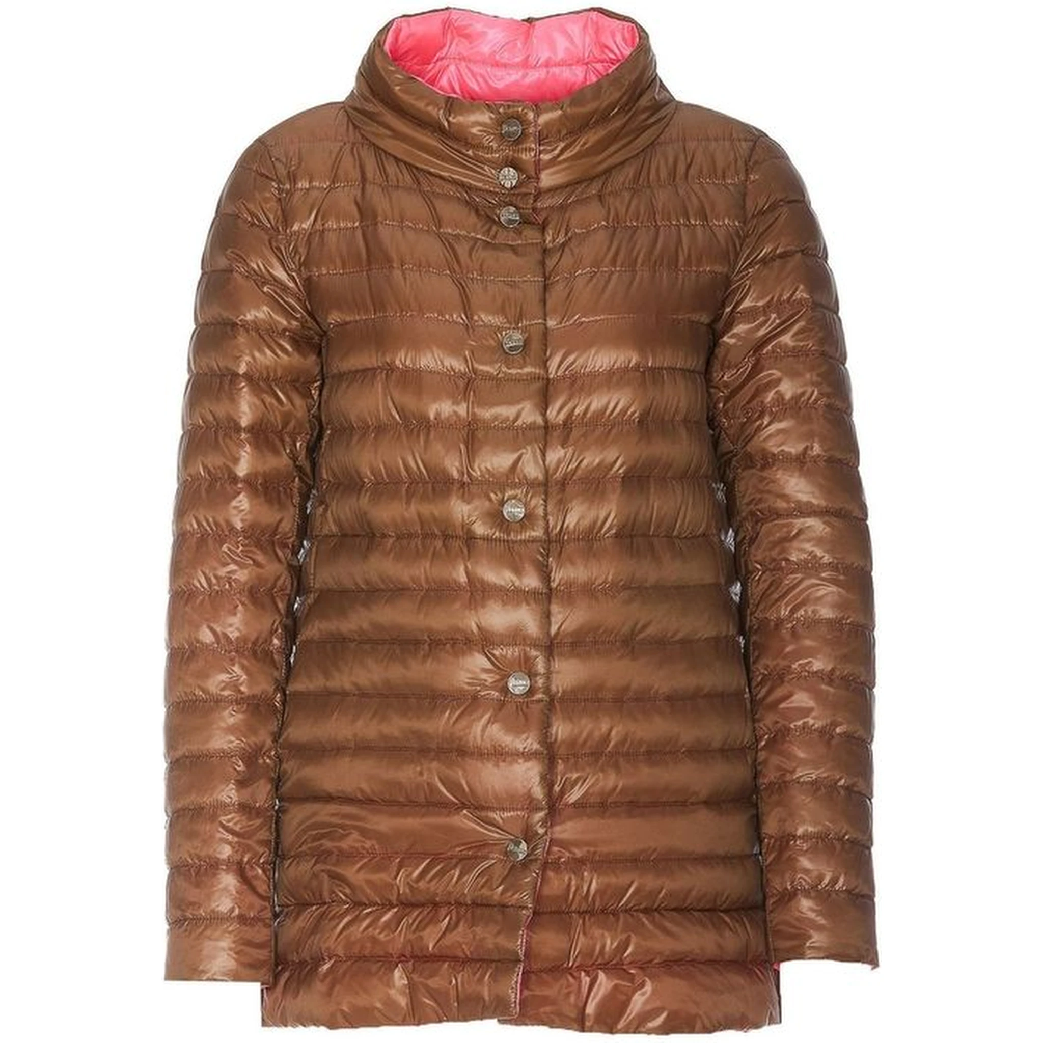 Brown Polyamide Coat