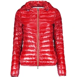 Multicolor Polyamide Full-Length Jacket