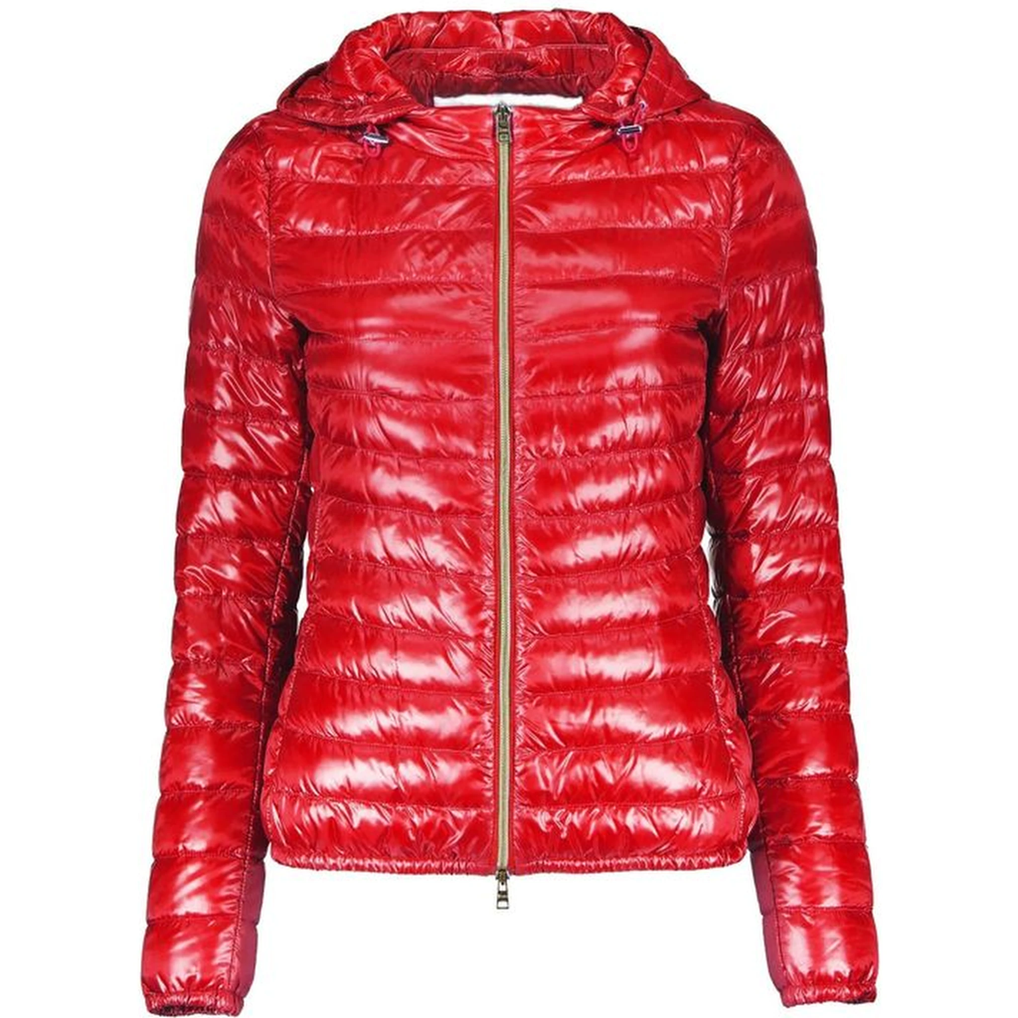 Multicolor Polyamide Full-Length Jacket
