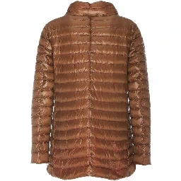 Brown Polyamide Coat