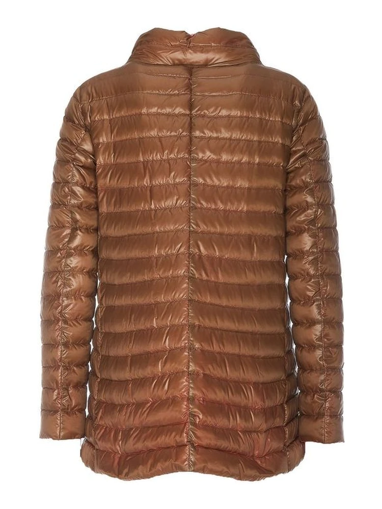 Brown Polyamide Coat alternative