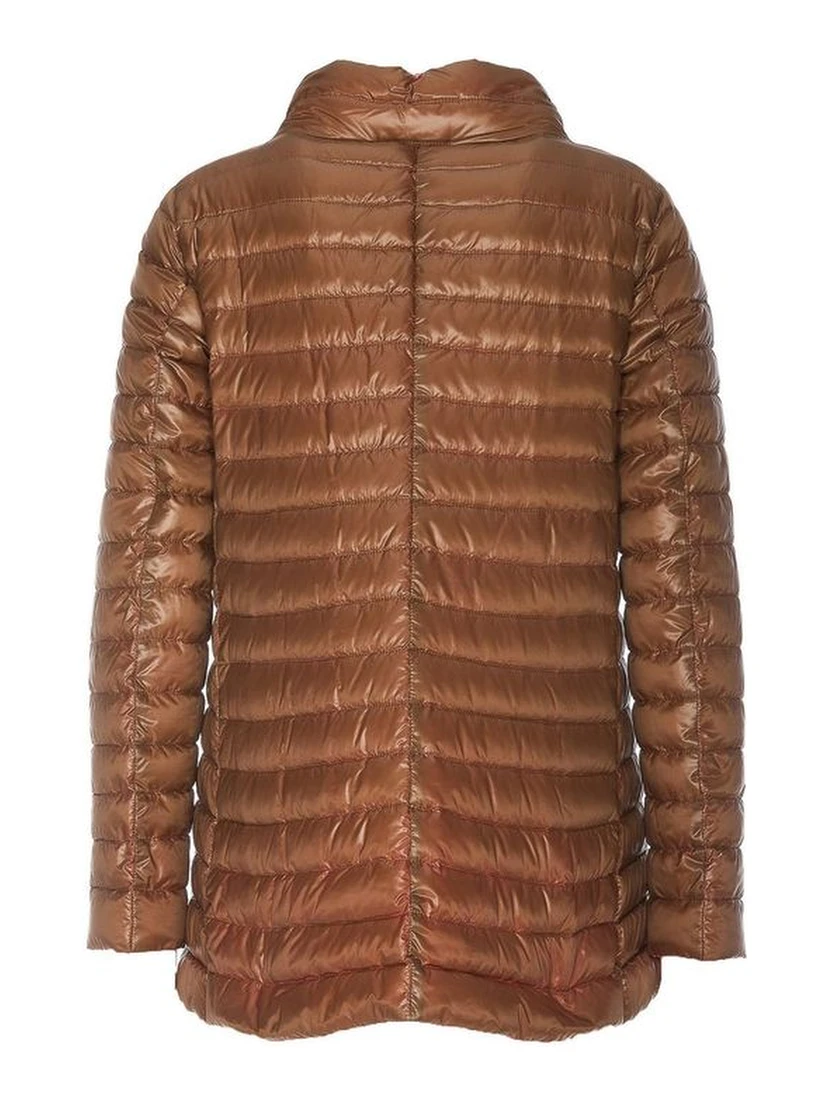 Brown Polyamide Coat