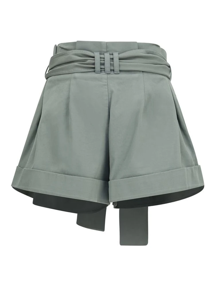 Bicolor Cotton Bermuda Shorts alternative