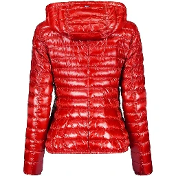 Multicolor Polyamide Full-Length Jacket