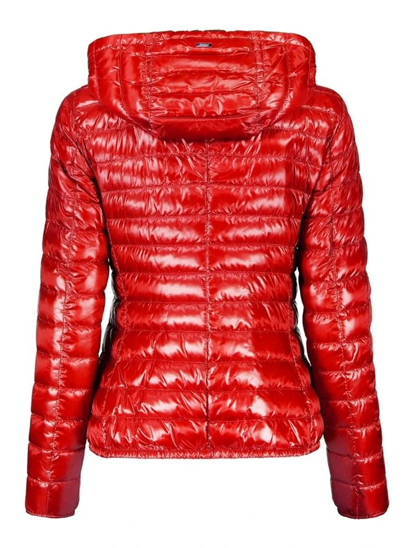 Multicolor Polyamide Full-Length Jacket