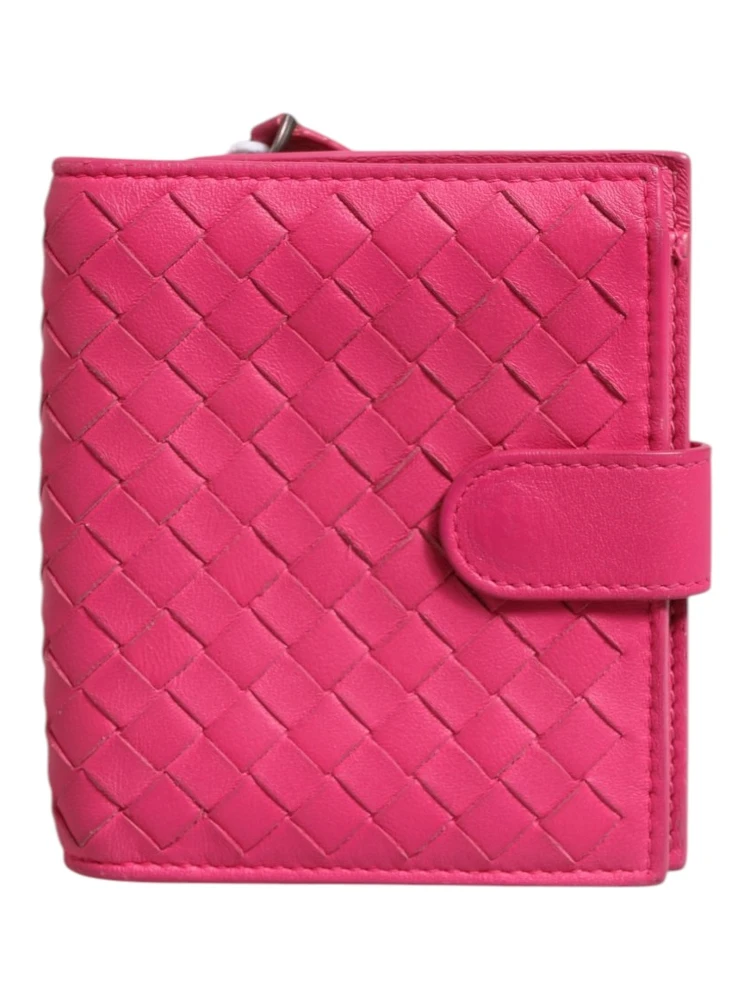Intrecciato Nappa Leather Mini Wallet