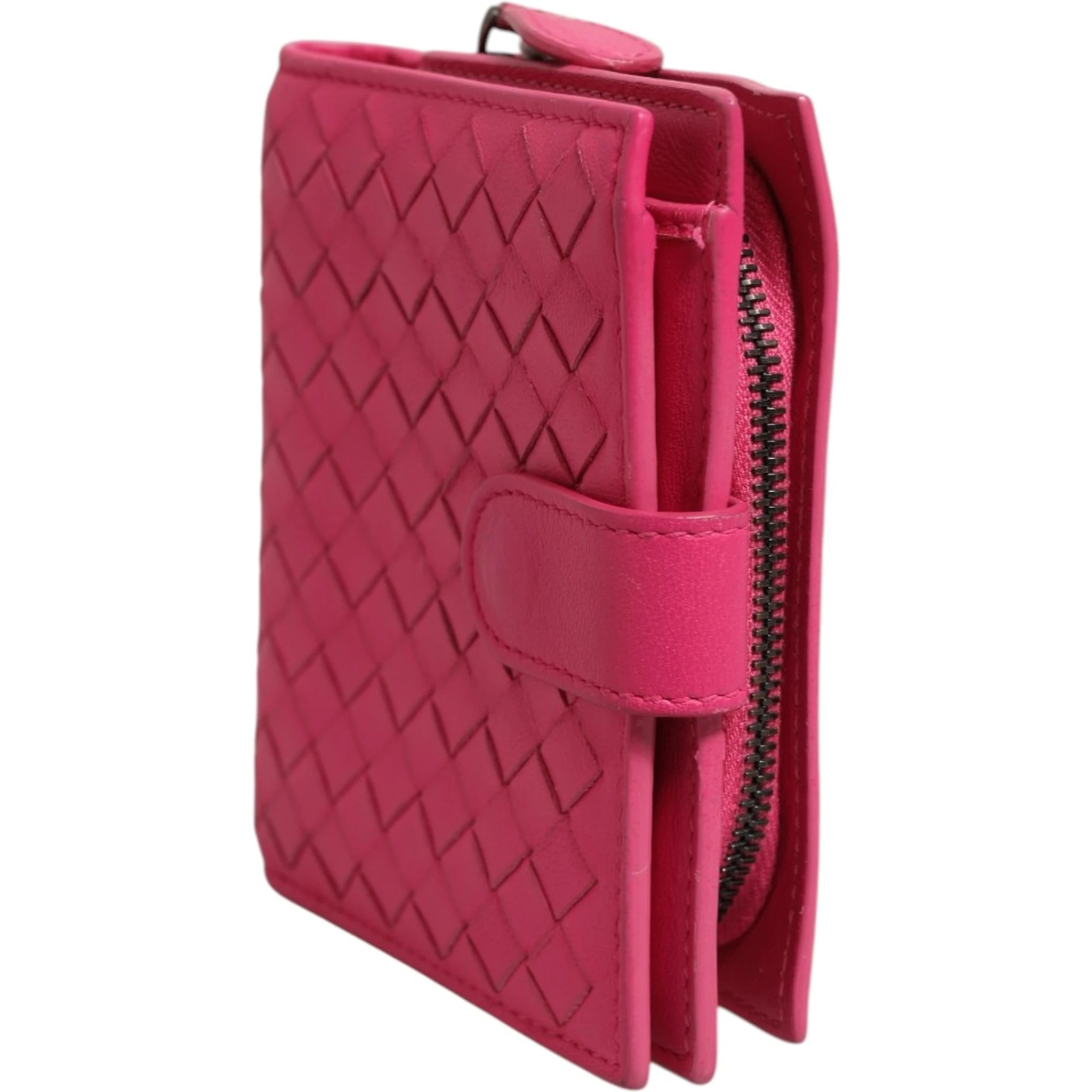 Intrecciato Nappa Leather Mini Wallet