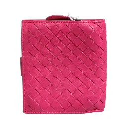 Intrecciato Nappa Leather Mini Wallet