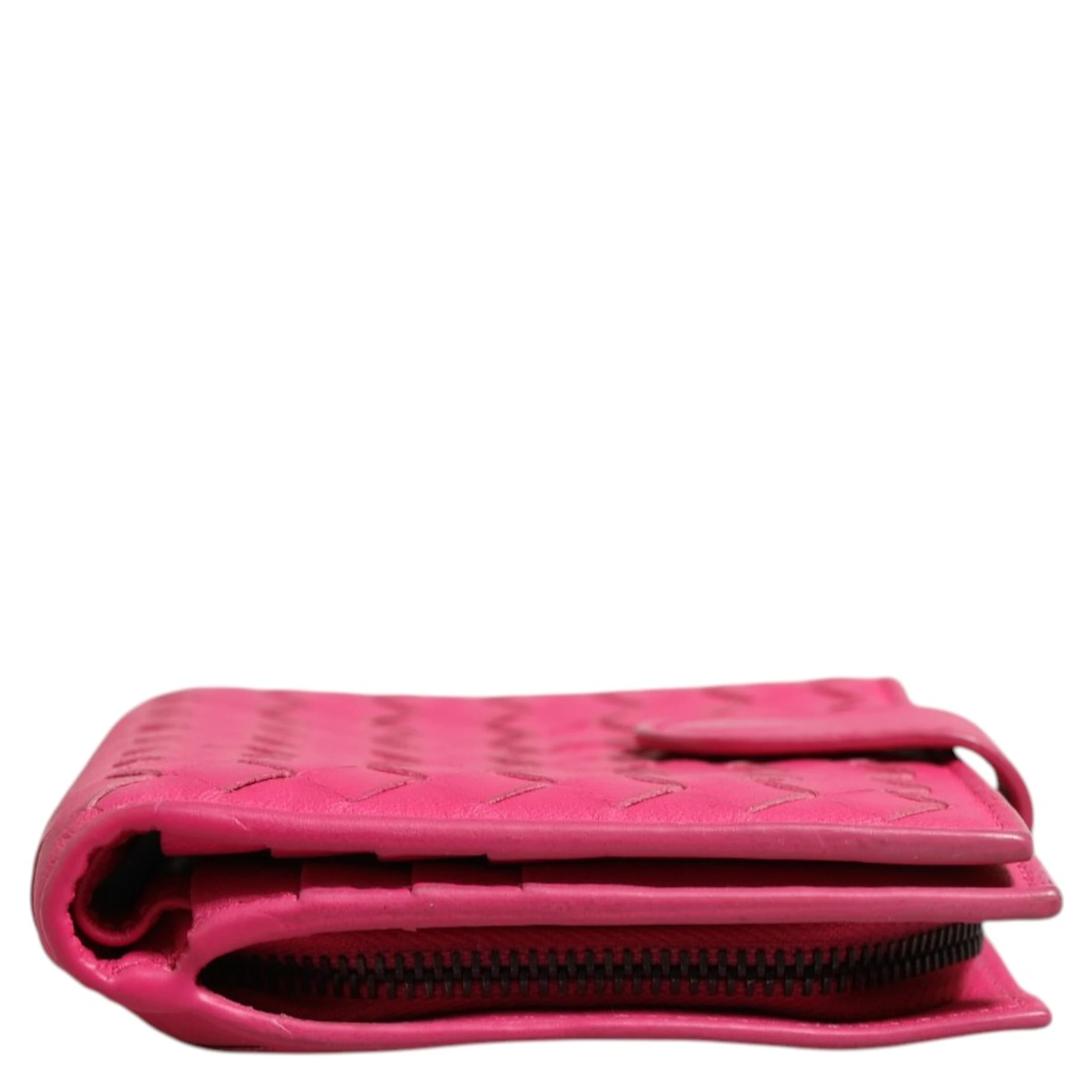 Intrecciato Nappa Leather Mini Wallet