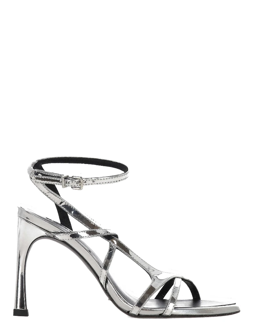 ROTATE BIRGERCHRISTENSEN Sandals Silver