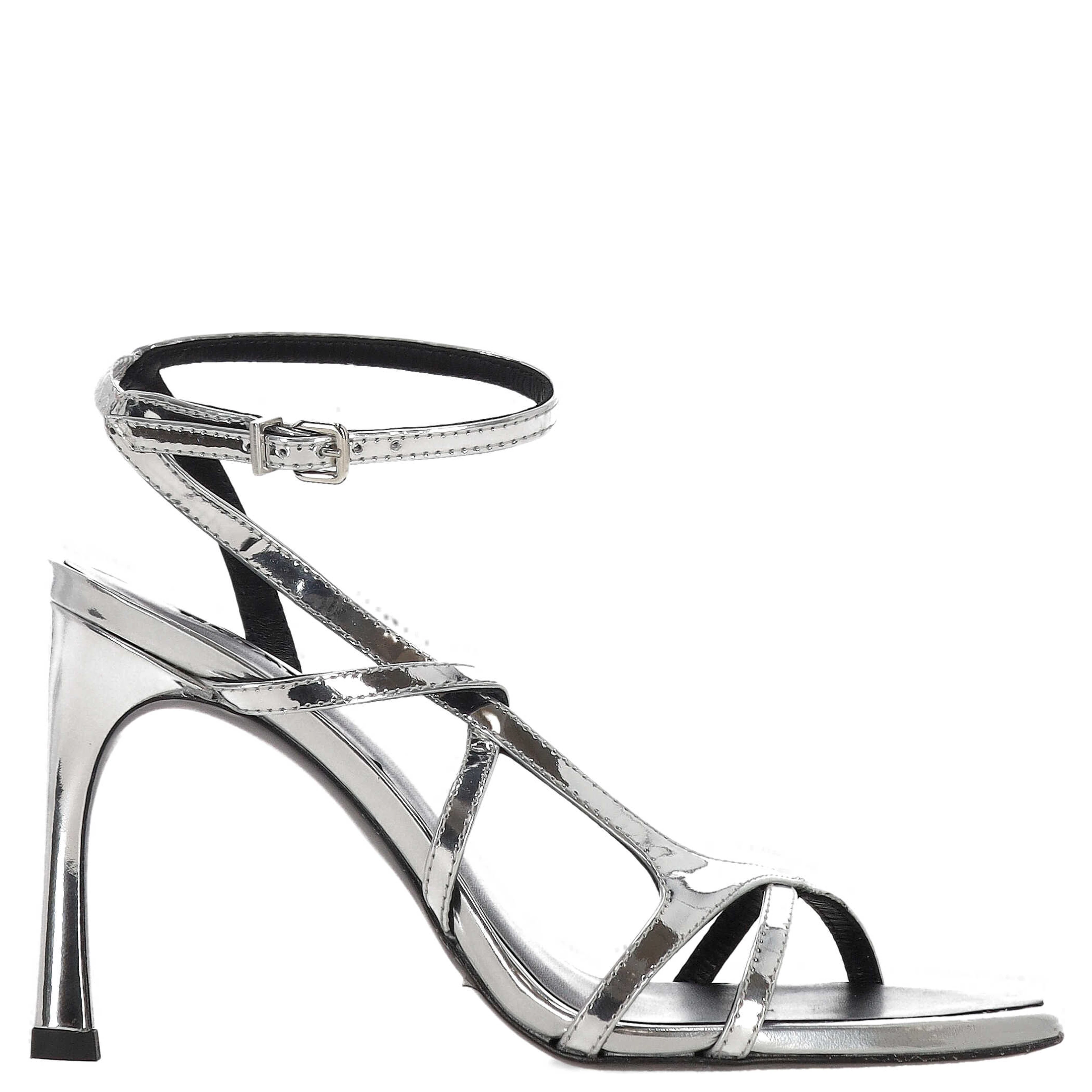 ROTATE BIRGERCHRISTENSEN Sandals Silver