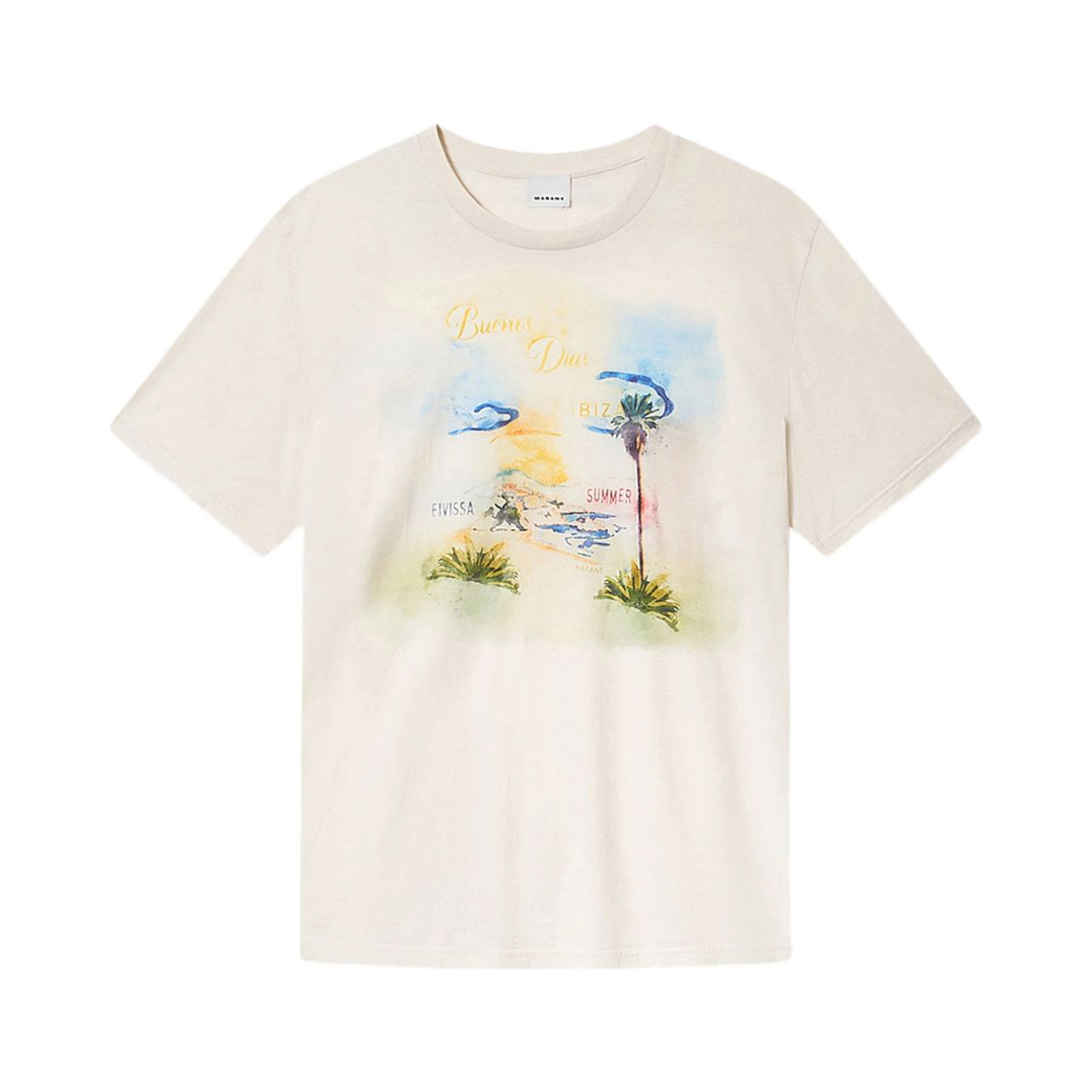 MARANT T-shirts and Polos Beige