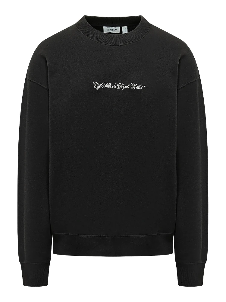 Off White Sweaters Black
