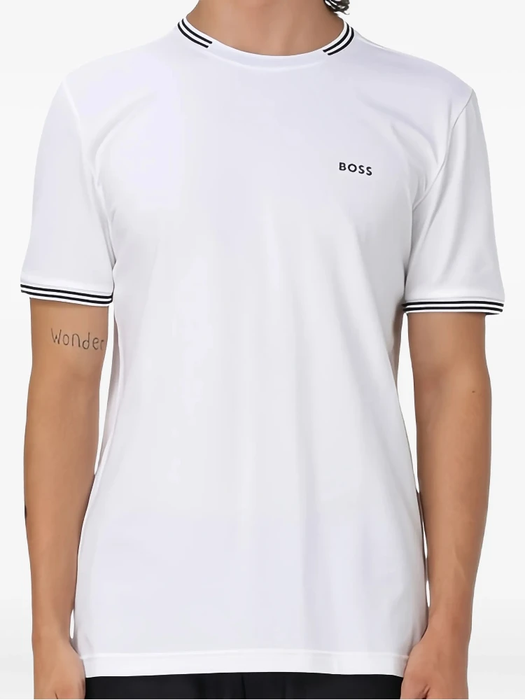 BOSS T-shirts and Polos White