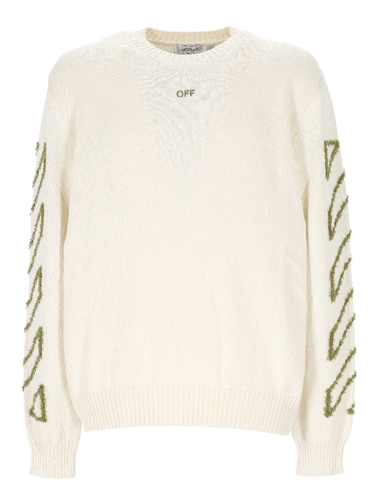 Off White Sweaters White