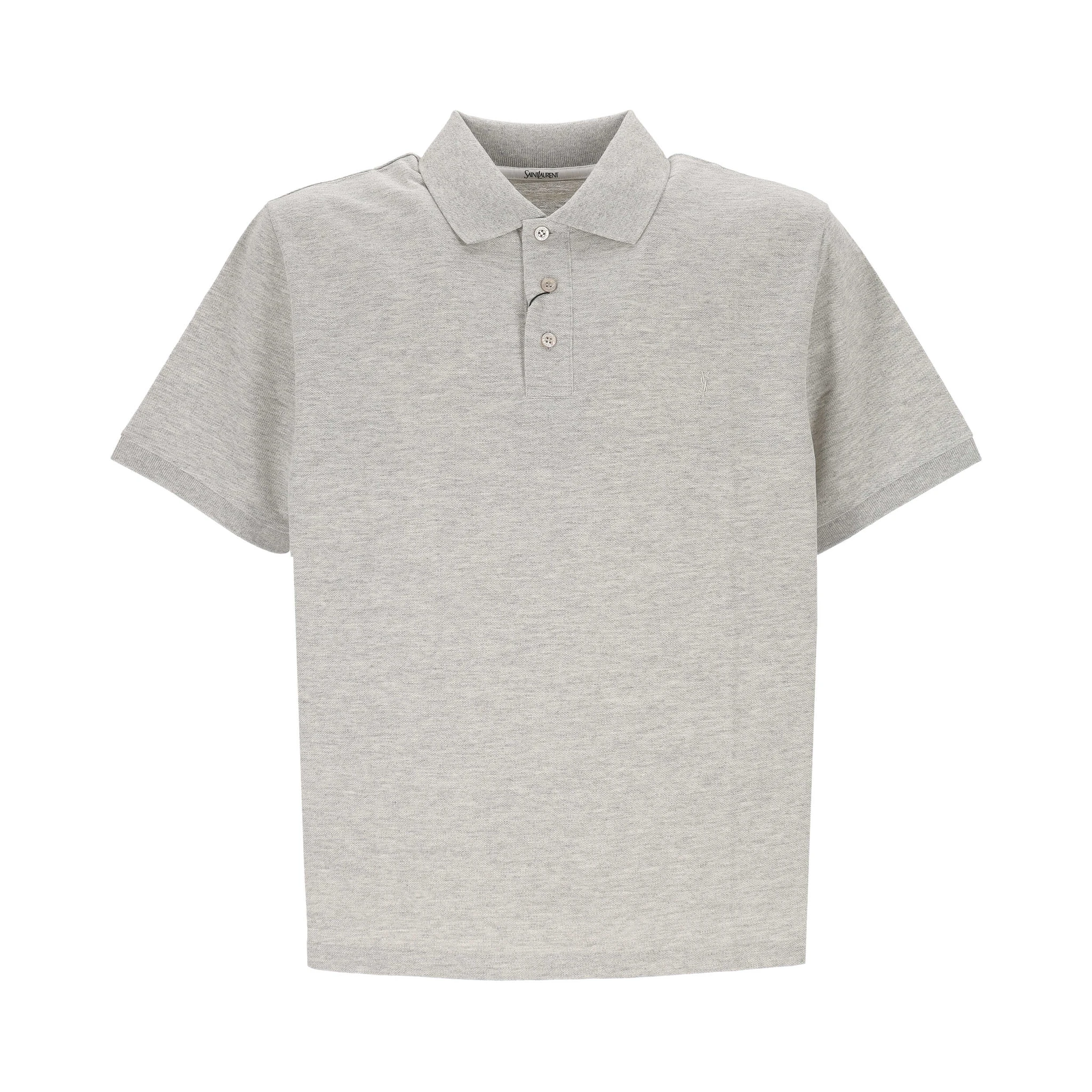 Saint Laurent  T-shirts and Polos Grey