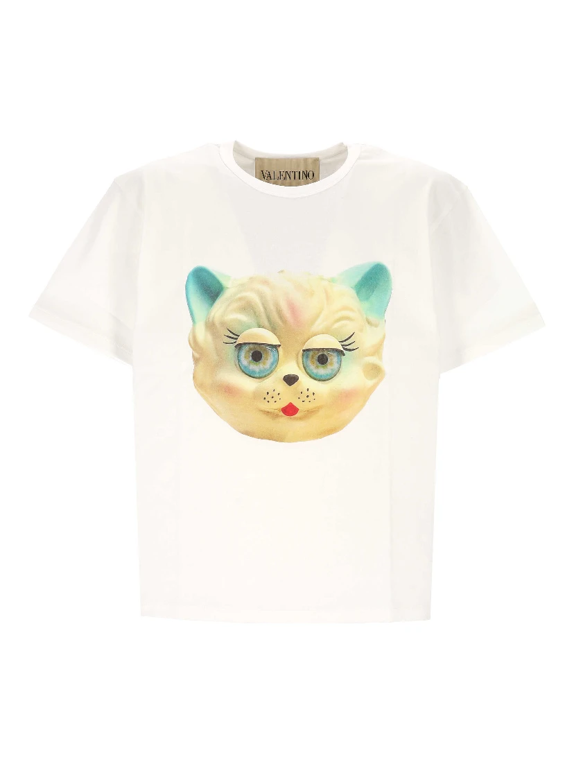 Valentino T-shirts and Polos Ivory