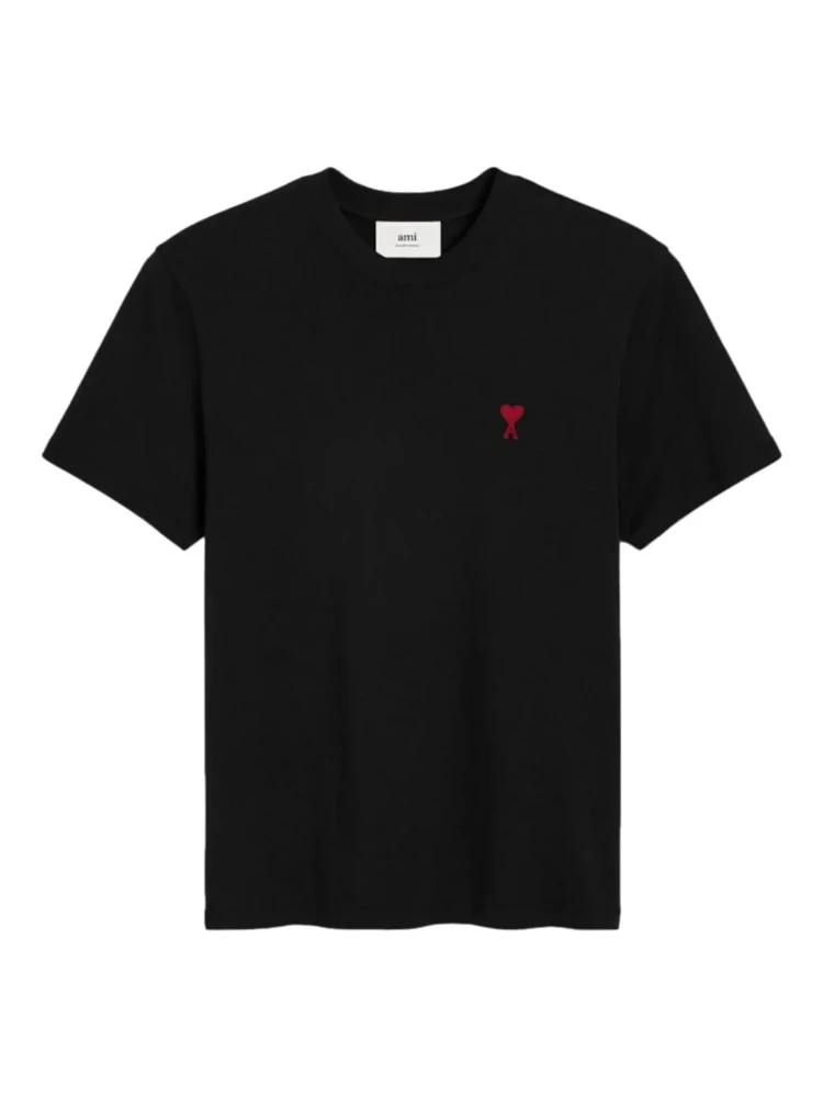 Ami T-shirts and Polos Black