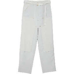 SACAI X CARHARTT WIP Trousers White