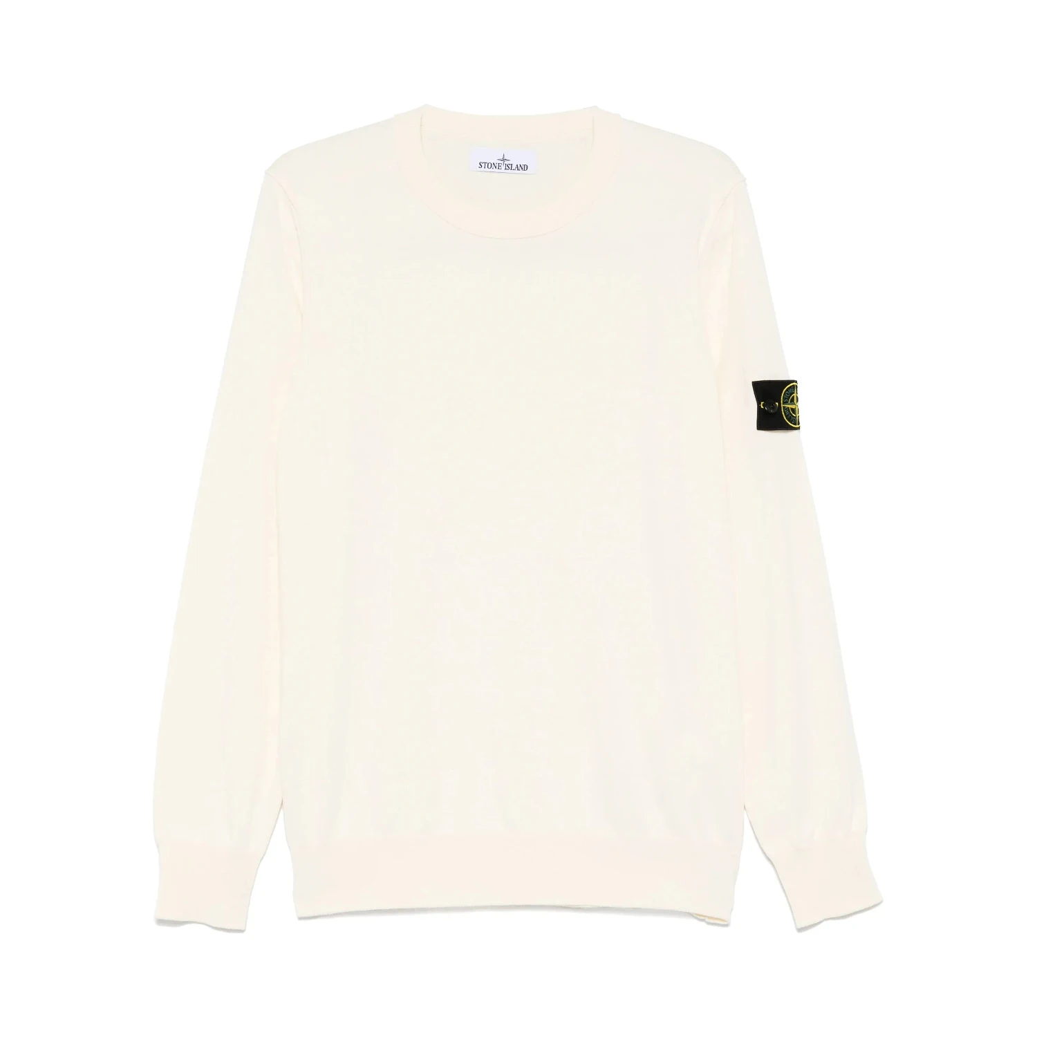 Stone Island Sweaters White